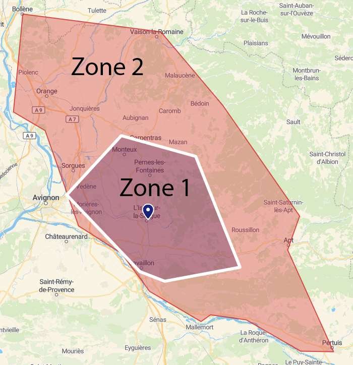 Zones chalandise Contact